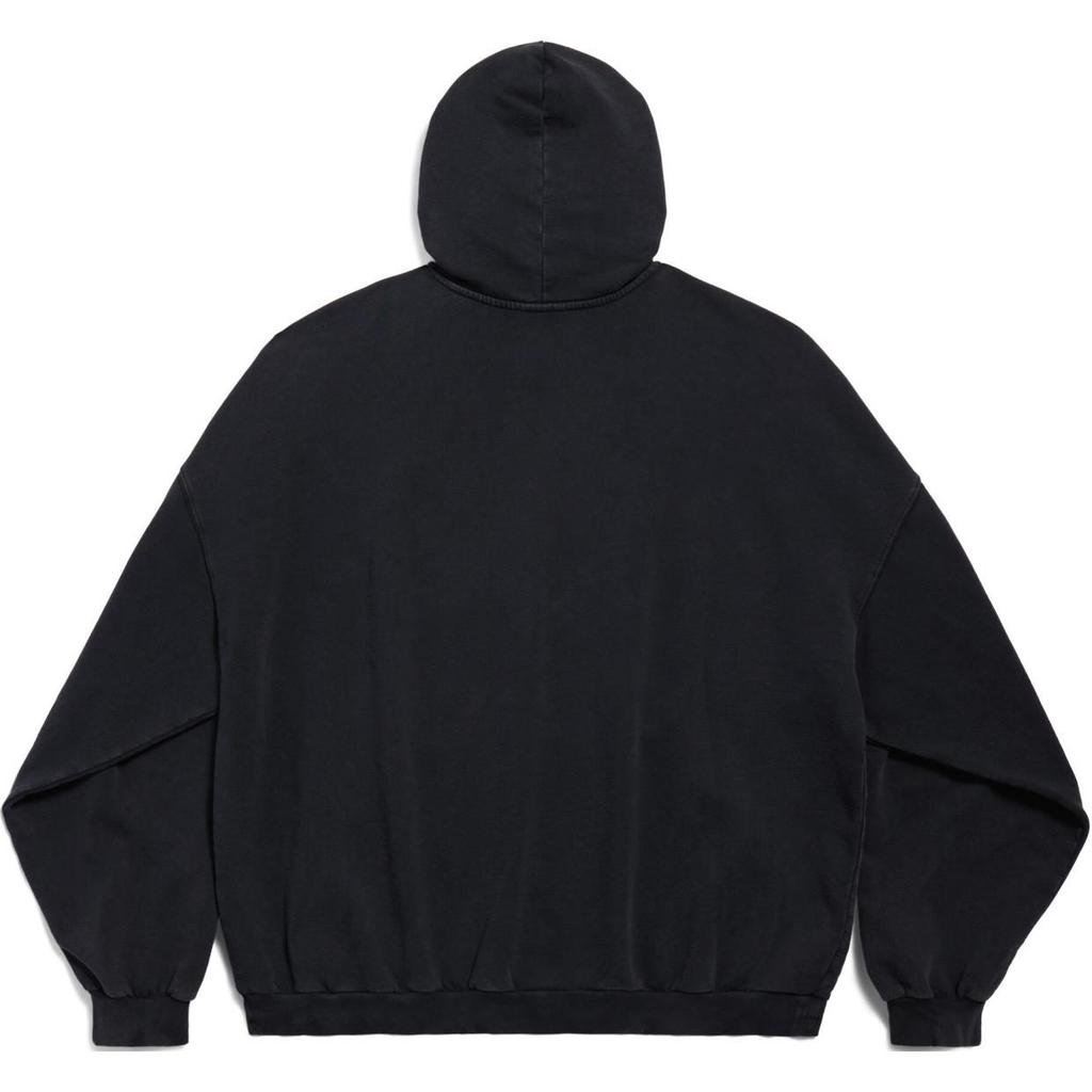 Balenciaga Logo Printed Hoodie 803265TRVM61041