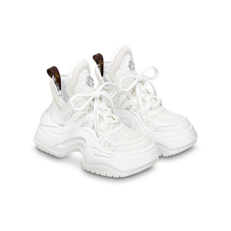 Louis Vuitton Archlight 2.0 Low Top Chunky Sneakers Women's White 1ABI41