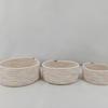 Handmade Cotton Rope Storage Basket for Desktop Sundries, Cosmetics, Snacks, and Entrance Organization