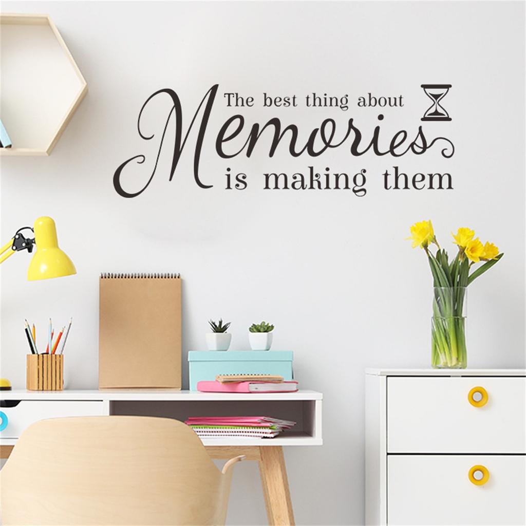 Personalized Slogan Creative Bedroom Porch Living Room Pvc Home Decoration Wall Stickers