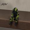 Modern Combat Model 3D Printed Soldier Desktop Figurine, Military Model, Miniature Ornament for Home Office Car Decor And Lovers Collectible Hobbyist