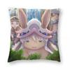 Made In Abyss Anime Square Pillowcase Pillow Cover Cushion Zip Decorative Comfort Throw Pillow for Home Living Room