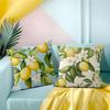 Summer Lemon Pattern Decorative Cushions Pillowcase Polyester Cushion Cover Throw Pillow Sofa Decoration Pillowcover Home Decor