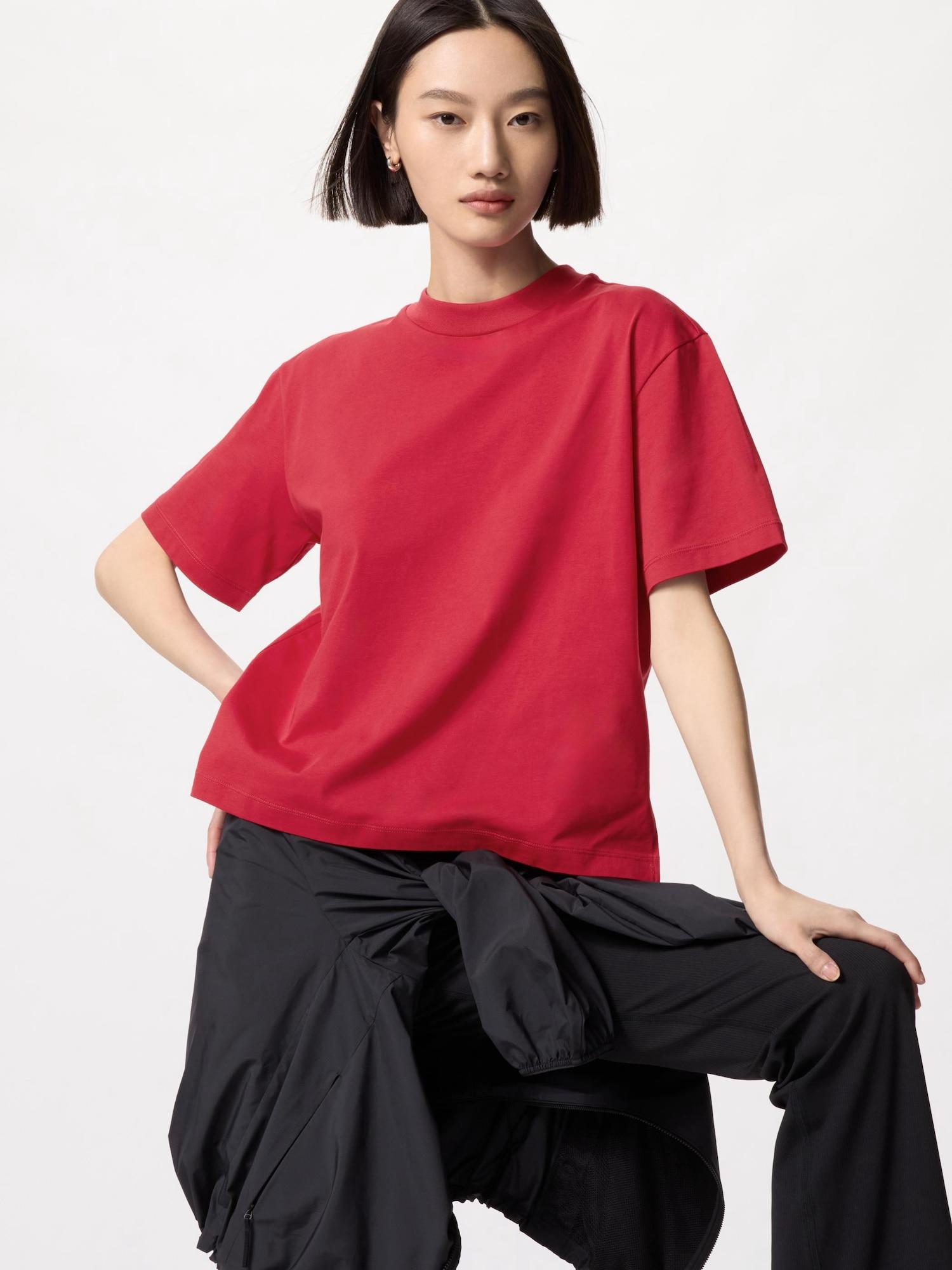 

Футболка Uniqlo Japan Air RhyThm CoTTon 15 RED/XS