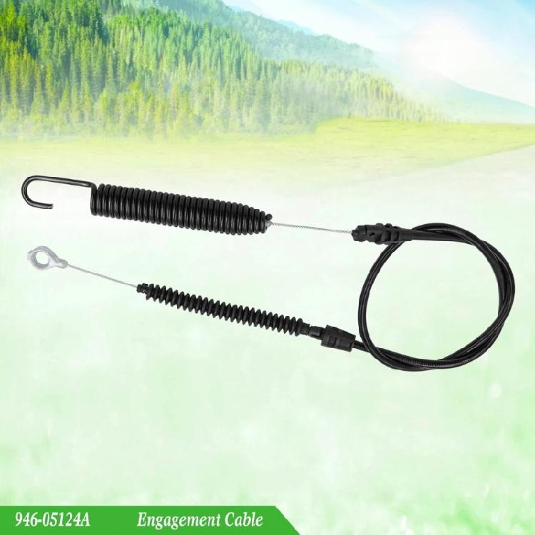 Stainless Steel 946-05124A Engagement Cable Replacment Engage Cable for T110 746-05124A Riding Mower Accessories