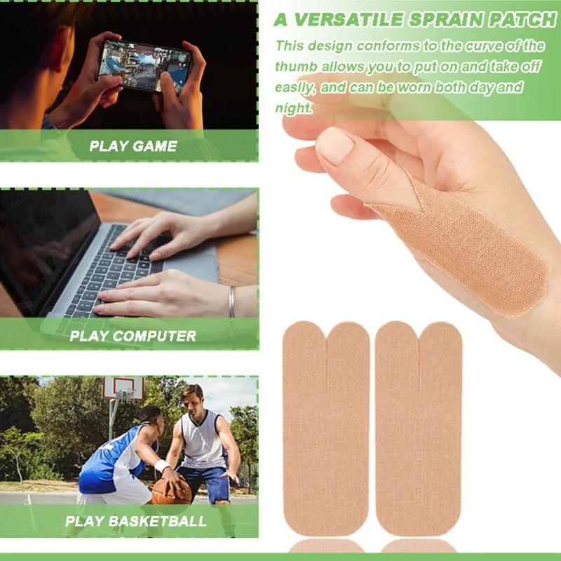 Sports Elastic Finger Protector Tape Ergonomic Skin Color Bowling Thumb Support Anti-Friction Finger Wrap Athletic Finger