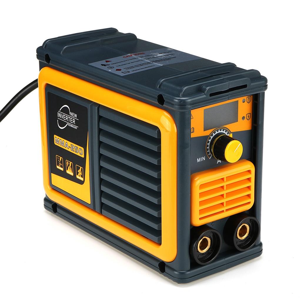 Máquina de Soldadura Eléctrica Inverter Arc IGBT Pantalla Digital MMA250 Soldadora para Trabajo de Soldadura DIY y Trabajo Eléctrico 220V