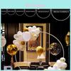 Wedding Reception Balloon Arch Frame With Plastic Material For Event Decoration