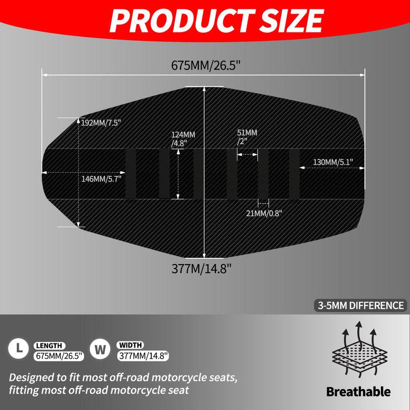 Motorcycle Seat Cover Cushion Covers For Tuttio Soleil 01 Durable Anti-slip Electric Dirt Bike E-bikes Motorcycle Accessories