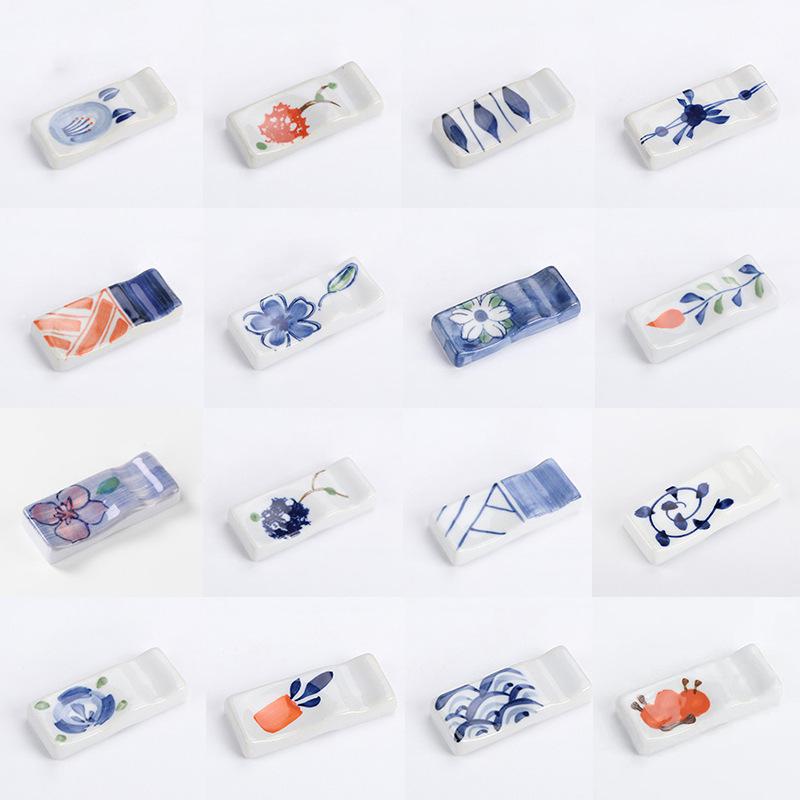 Exquisite Japanese Ceramic Chopstick and Spoon Rest for Home and Restaurant