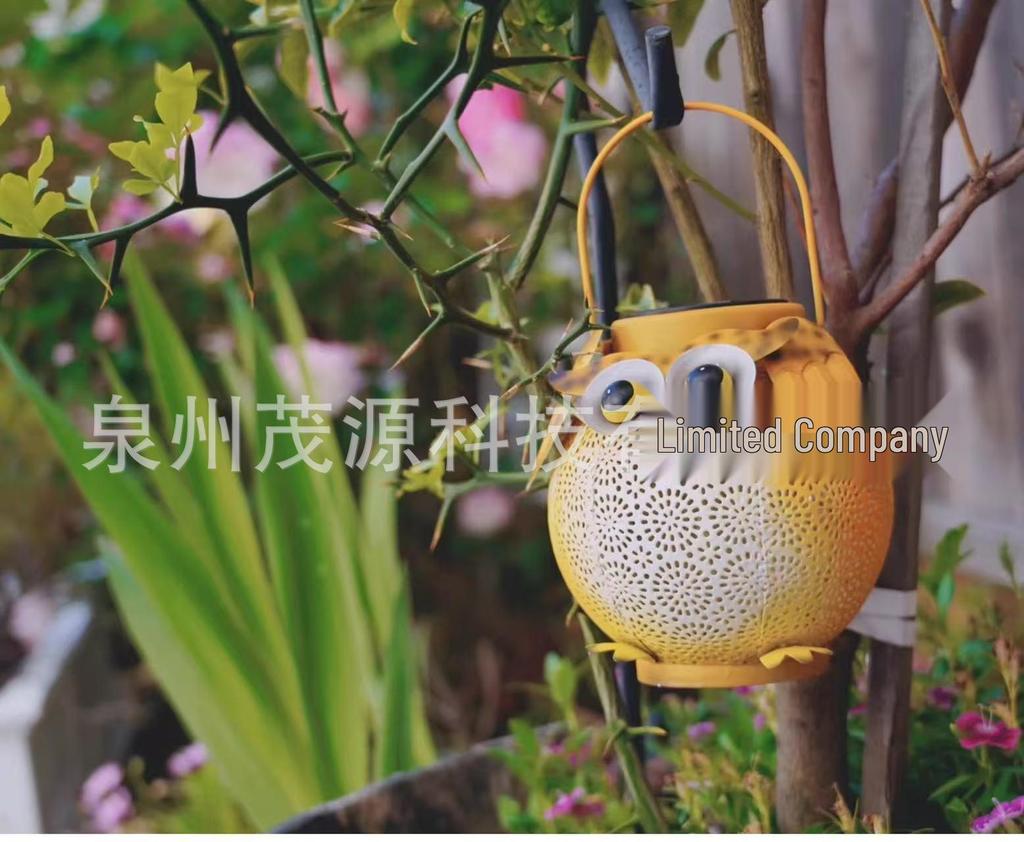 Exclusive Iron Art Owl Solar Light - Outdoor Courtyard and Villa Decoration