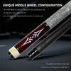 OKHEALING Karbonfaser Billard Queue Stick (Black Technology Geringe Durchbiegung Pro Taper Billard Queue 11,8 mm Spitze, 147 cm, Spiel Queue)