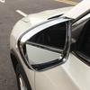 Fit For - Mitsubishi Outlander Chrome Side Mirror Rain Eyebrow Trim