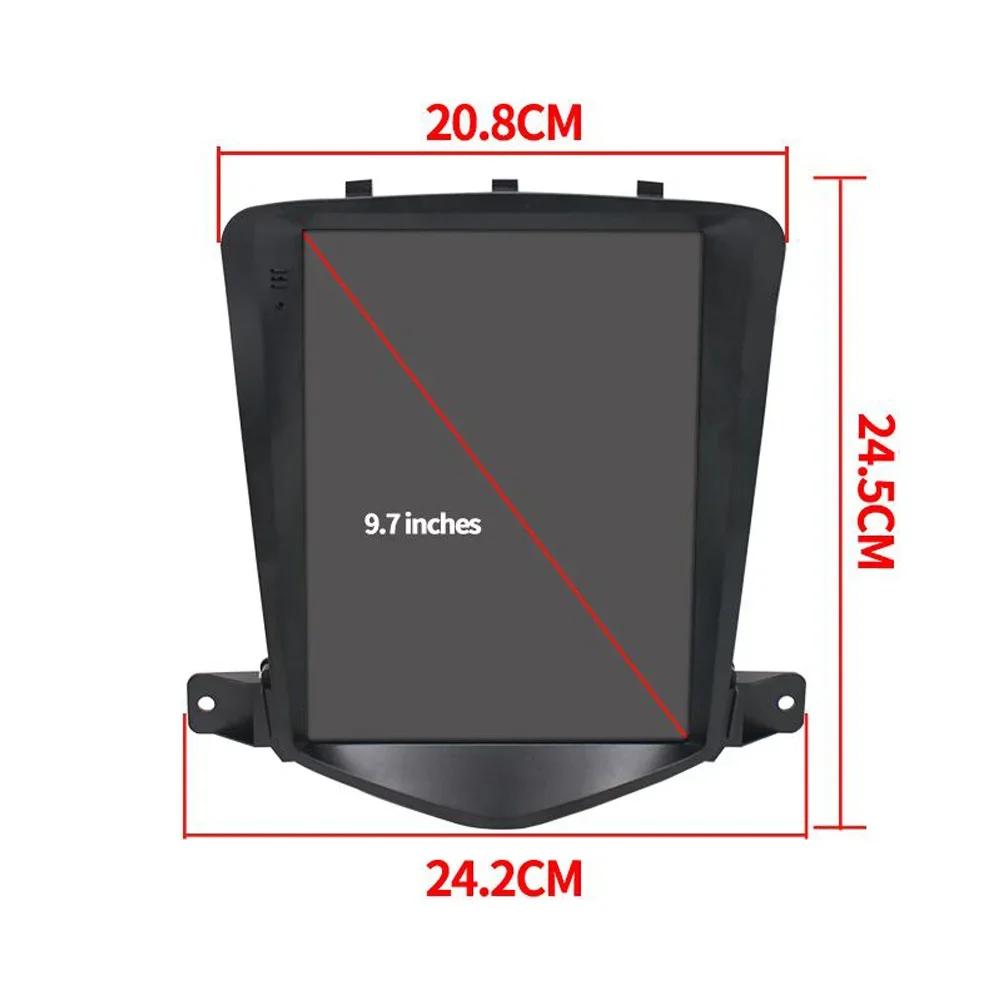 9.7inch Android Car Stereo Radio Multimedia Video Player For Chevrolet Cruze J300 2008-2012 Navigation Carplay Automotive Screen