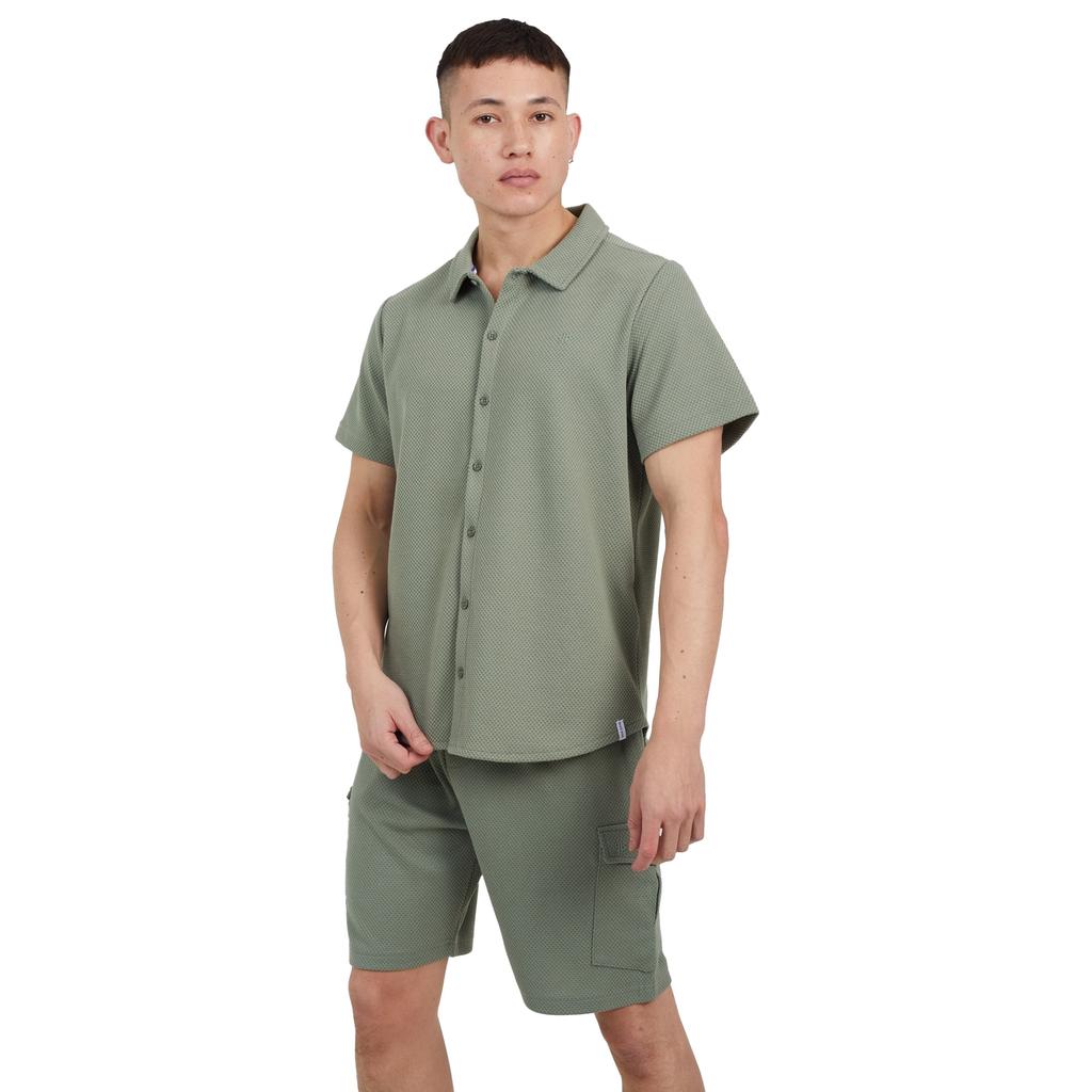 BRAVE SOUL Shorts cargo texturizados Cadby para hombre