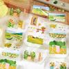 50mm * 3m Kawaii Blumenlandschaft Stanzband Dekor Journal Zubehör DIY Scrapbooking Ästhetik Schreibwaren
