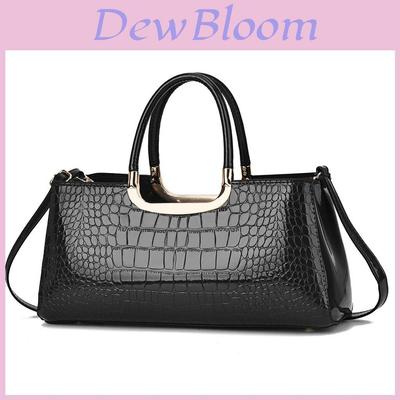 Stone Pattern Tote Bag For Women With Pu Material And Inner Pockets For Daily Use