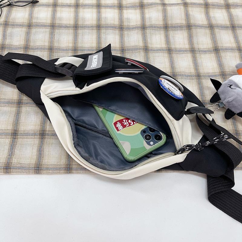 Chest Bag Men Casual Shoulder Bag Boys Small Backpack Trend Messenger Bag Men New Purse