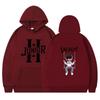 Unisex Hooded Sweatshirt Streetwear Casual Pullover Teens Men Women Loose Fit Cartoon Print