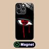 Anime Eyes Phone Case for iPhone 17 16 15 14 13 12 11 Air Pro Max Plus Mini Glass MagSafe Cover