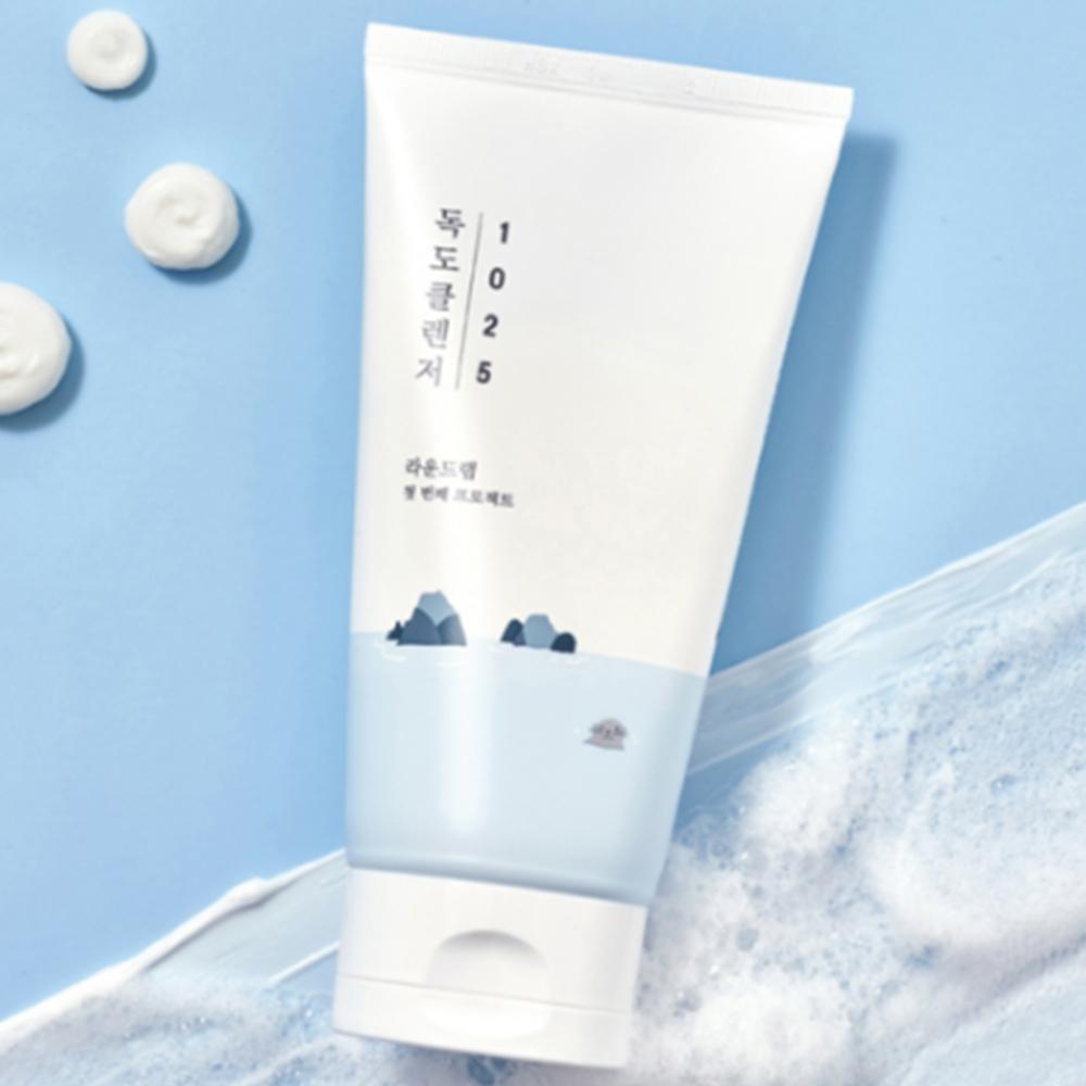ROUND LAB 1025 Dokdo Cleanser – Tiefseewasser Milder Reinigungsschaum 150ml / 200ml (2 Optionen)