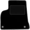 Driver's Mat Black For: Peugeot 5008 I 7 Seats (2009-2017)