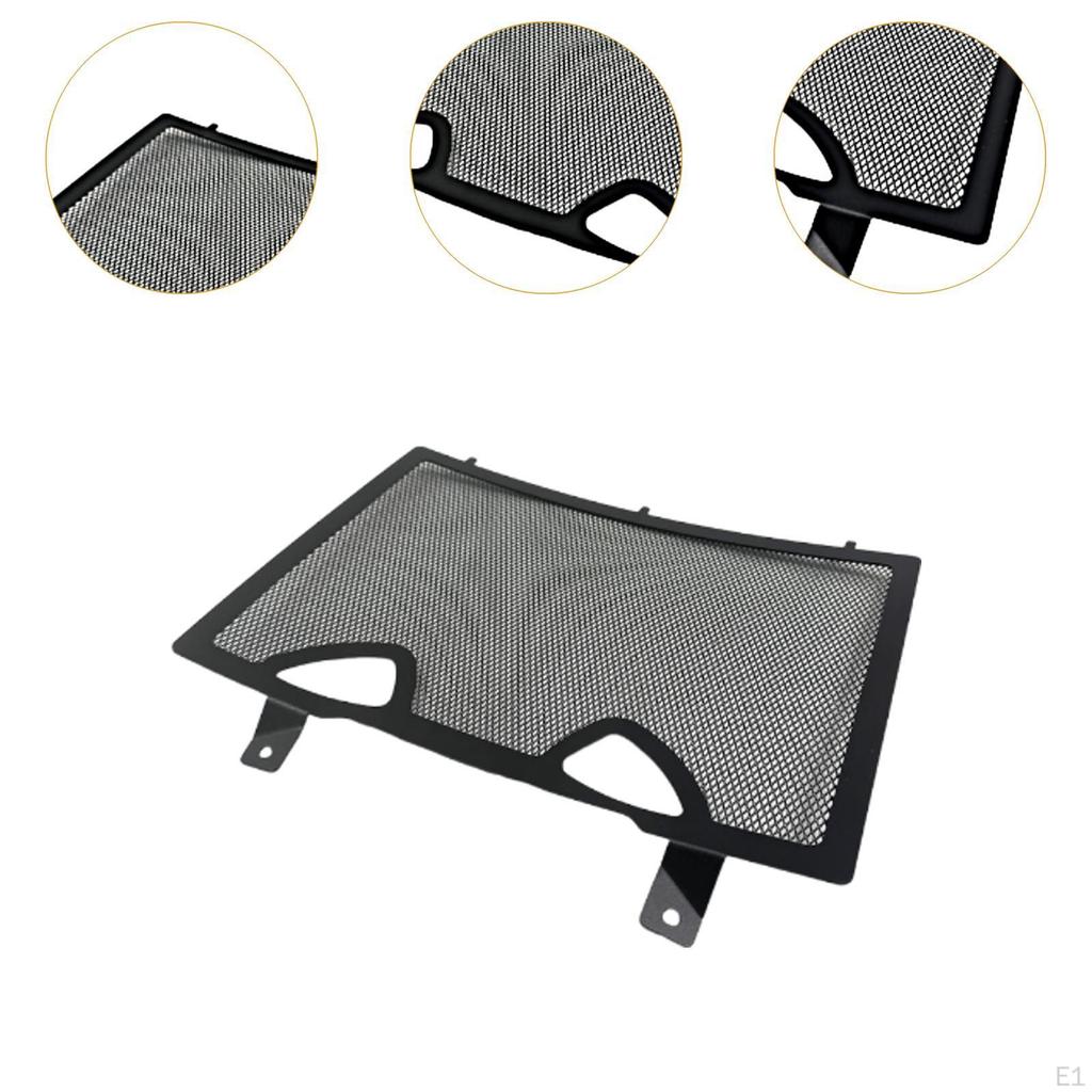 Motorcycle Water Tank Net Grille Modification 1.5mm Stainless Steel Radiator Protective Cover for