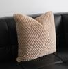 30X50/45X45/50X50CM Cream Plush Throw Pillow Cover Light Luxury Soft Waist Cushion Cover Decor Home Decorative Pillowcase