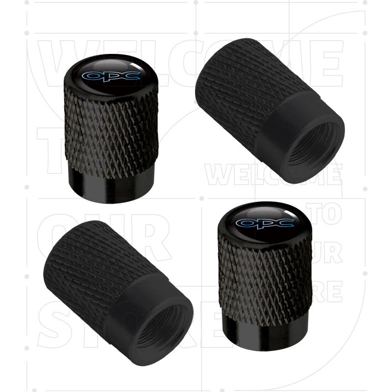 For Opel OPC Line Rocks Insignia Zafira Mokka LOGO 4pcs Car Wheel Tire Valve Aluminum Caps Tyre Stem Covers Airdust Waterproof
