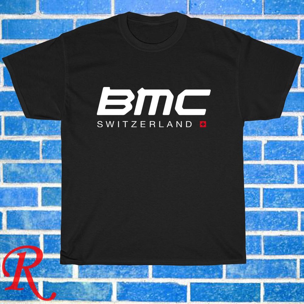 

New! Shirt BMC Switzerland Bike Bicycles Logo Black Navy Grey T-Shirt S-5XL XL