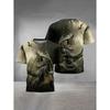Children's Clothing Boys Girls  Printed Dinosaur T-Shirt Summer Short Sleeve Boy Clothes Casual Children top Kids Clothing