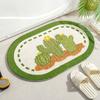 Fresh Flower Carpet Soft Anti Slip Water Absorbing Floor Mat Home Entrance Bathroom Bedroom Living Room Carpet
