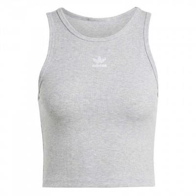 Womens/Ladies Essentials Ribbed Tank Top