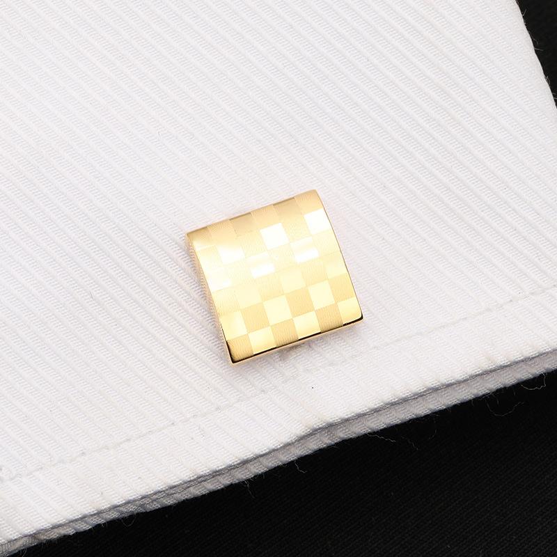 French Shirt Business Cufflinks Crystal Cuff Nails Men'S High-End Shirt Buckles Cuff Buckles Men'S And Women'S Gift Boxes