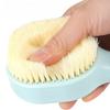 Long Handle Plus Liquid Bath Brush Push-pull Liquid Bath Brush Hangable Long Handle Soft-bristled Back Bath Brush