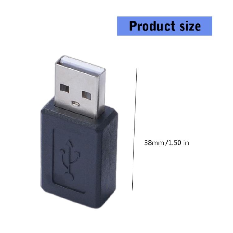USB to USB C Adapter USB C Female to USB 2.0 Male Car Charger Type C Converter for Laptops Mobile Phones Tablets