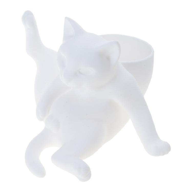 Cats Themed Resin Flower Pot with Drainage Holes Indoor Outdoor Decorative Planter For Small Plant Cactuses Herbs