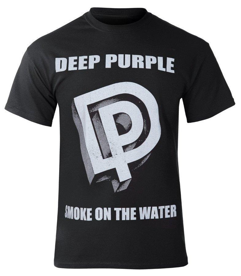 

DEEP PURPLE SMOKE ON THE WATER Band T-Shirt Men s and Women s Short Sleeve Retro Hip Hop Y2k Tops Brand T-shirt Men Streetwear XL