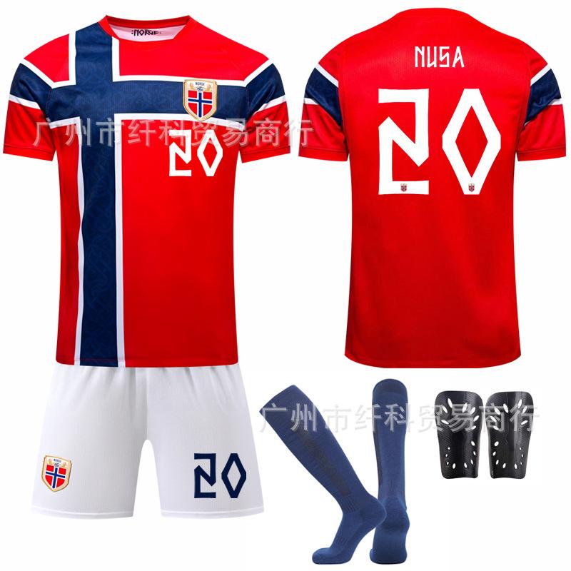 2026 Meijiamo No. 9 Harland Football Jersey 10 Erdgaard Norway Home World Cup New Red Jersey