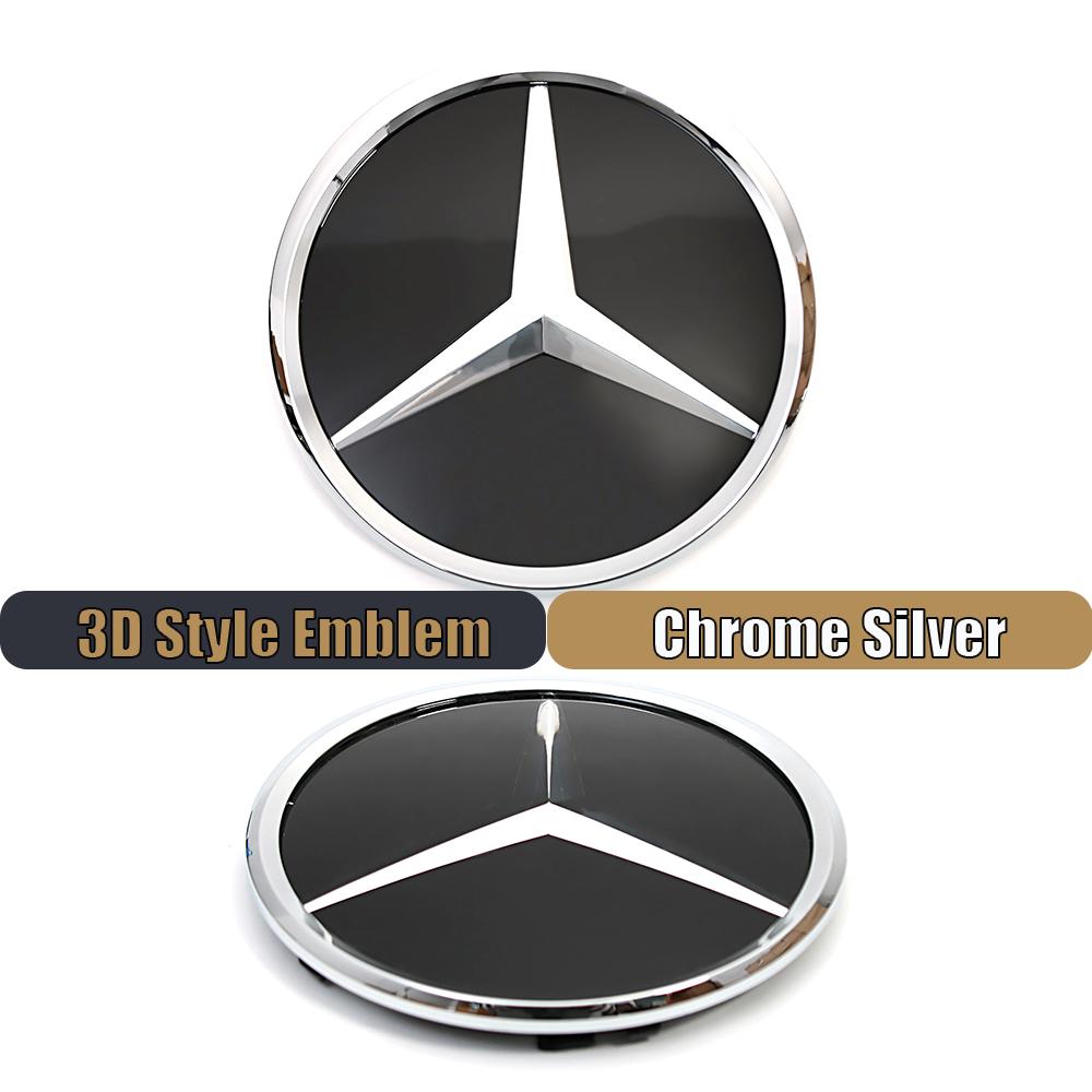 AAVM1 3D Front Grille Star Emblem For Mercedes Benz E-Class W213 2016-2020 E200 E250 E300 E350 E400 E450 Illuminated Logo
