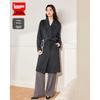 IEF Women's Korean Style Double-Sided Wool Long Coat