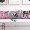 Hot Singer E-Emilia Mernes Music Sofa Living Room Bedroom Headboard Backrest Cushion Square Cushion Nap Time Pillow Case