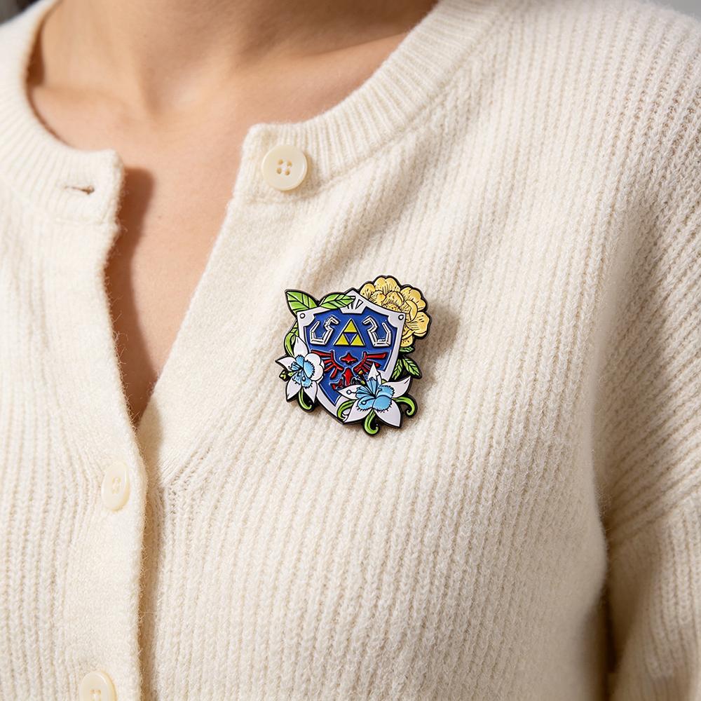 Cartoon-Themed Enamel Pins And Jewelry Custom Badges Metal Brooches Accessories For Backpacks And Shirts Gifts For Friends