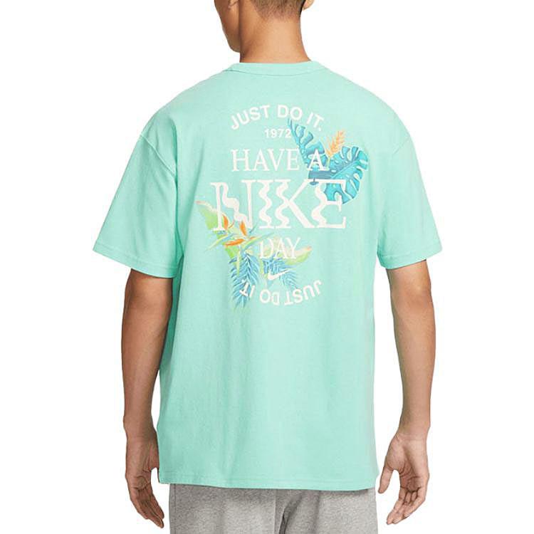 New Nike Sportswear T Shirt Men's Green FQ0351-349