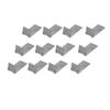 Pack Of 12 Place Card Stands Desktop Picture Holders Cellphone Display Rack Metal Restaurant Table Menu Holders