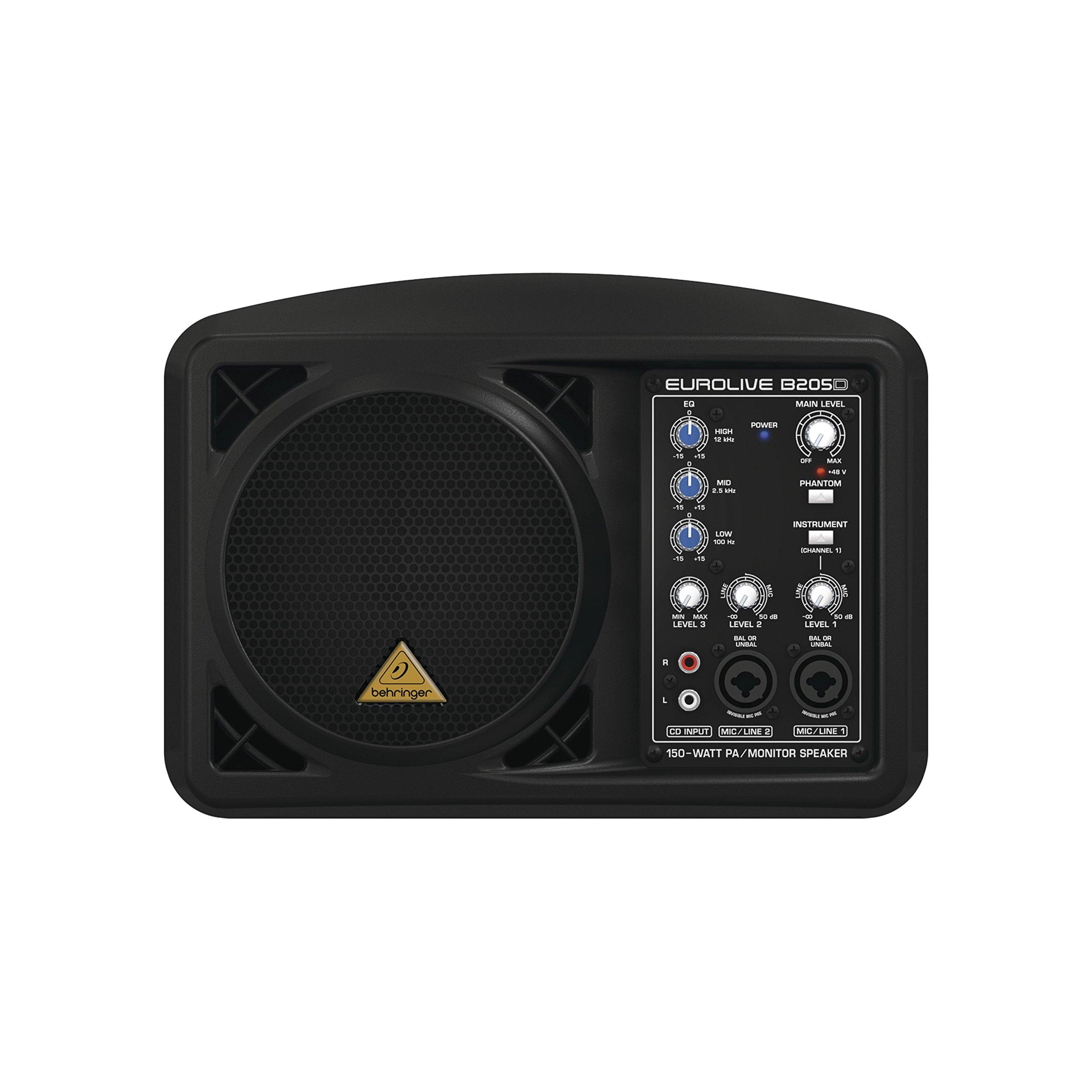 

BEHRINGER B205D powered speakers чорний