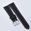 Retro First-Layer Leather Strap Unisex 18Mm Pin Buckle High-End Oil Bead Strap