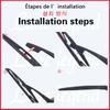 For Opel Astra G Liftback 1998 - 2004 Wiper 16" Rear Wiper Blade Windshield Windscreen Clean Tailgate Window Rain Brush