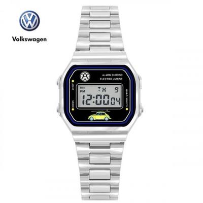 [Volkswagen Uhr] Volkswagen Uhr Unisex Digitale Metalluhr VW-KäferB-SV