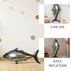 10Pcs Realistic Tuna Inflatable Balloons Aluminum Foil Ocean Fish Party Decorations Fishing Theme Birthday Supplies